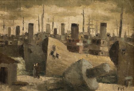 Harbor view, 1930.