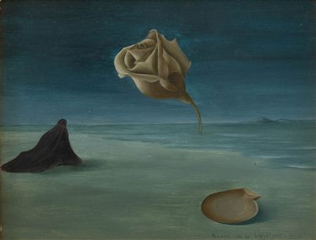 'La plage', 1950