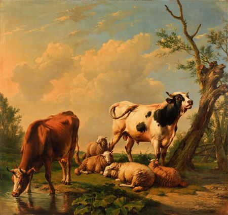 'Animaux au pâturage'