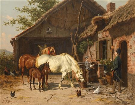 Farm boy conscripted by the army
