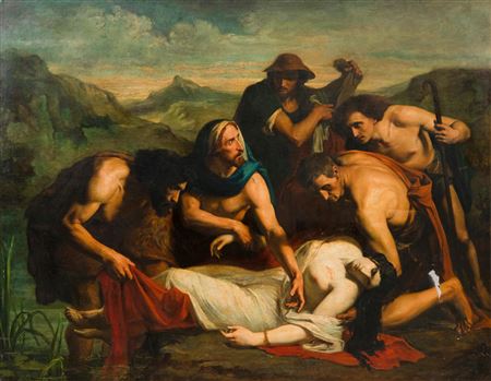 Zenobia found by shepherds on the banks of the Araxe