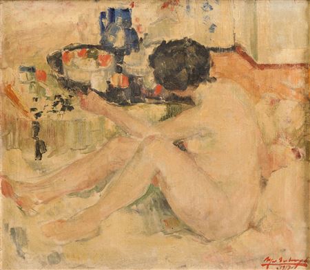 'Femme nue', 1917