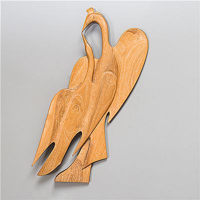 A pair of birds.