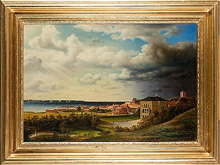 'View from Sweden to Denmark'