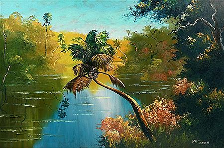 Florida Highwaymen River Scene