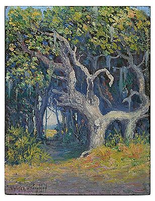 Landscape with Oaks