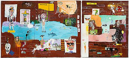Sample artwork by Roger Hansson (Born 1967), known for painting - View similar artists and auction records