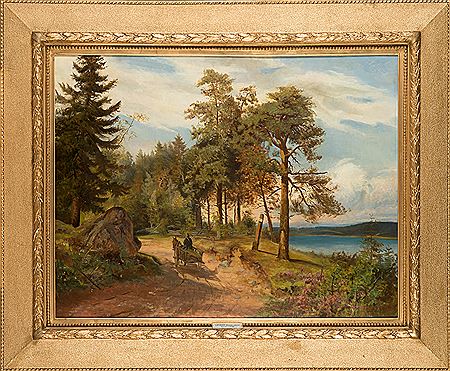 The path at the shore