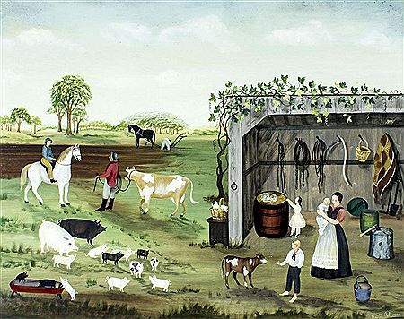 Farmyard Scene