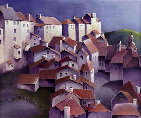 Cityscape - St Flour, France