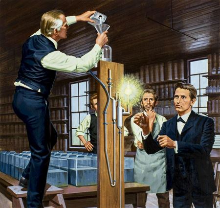 Edison Invents Light
