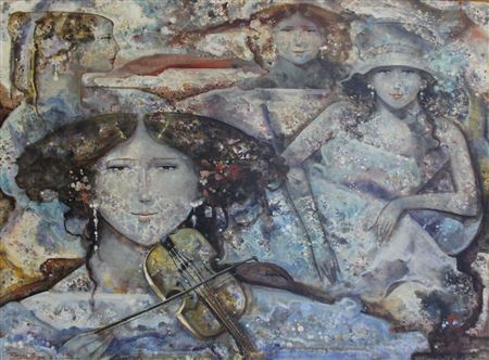 Noche de Voilin by Federico Torres - Auction record, sale price, and art valuation. Compare with similar artists and explore comparable artworks.