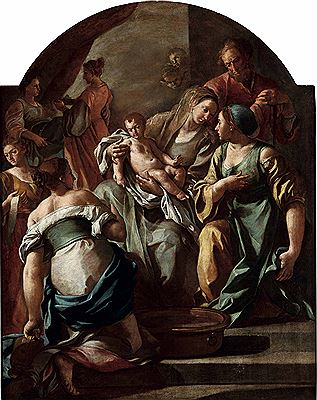 The birth of the Virgin Mary