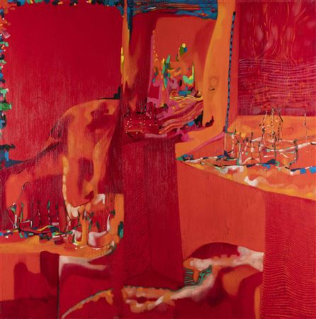 I colori in attesa dell'artista, 2004
