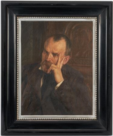 Portrait of Friedrich Nietzsche by Johan Gudmundsen-Holmgreen - Auction record, sale price, and art valuation. Compare with similar artists and explore comparable artworks.