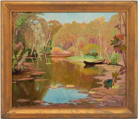 Canoe on Lake