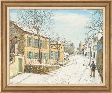 Winter Street Scene