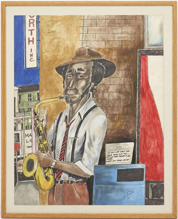 Saxophone Player