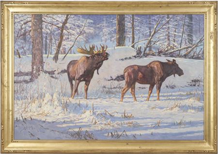Wildlife Painting by Dwayne Harty - Auction record, sale price, and art valuation. Compare with similar artists and explore comparable artworks.