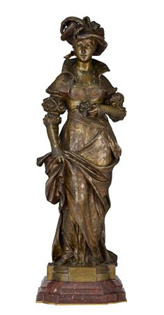 Lady With Roses
