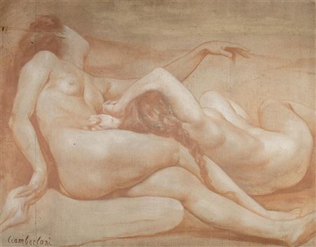 Two Female Nudes