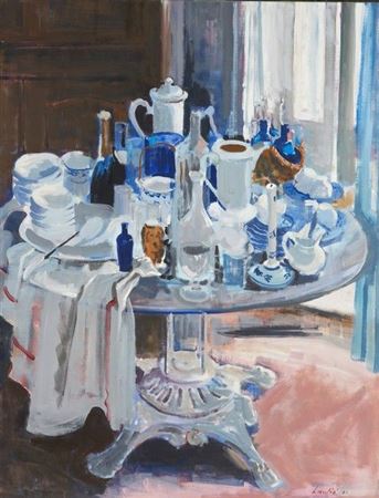 La Vaisselle bleue
