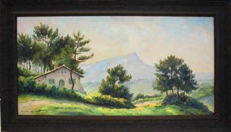 Bidart, View of the Rhune on a Spring Morning
