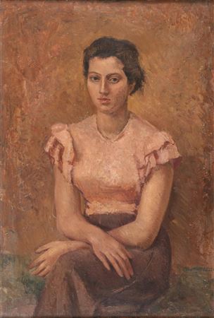 Seated woman