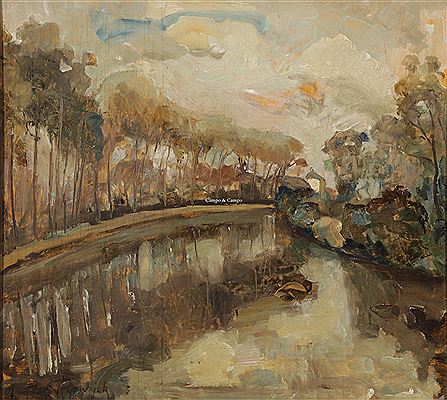 The channel by Jan Van Rijswijck - Auction record, sale price, and art valuation. Compare with similar artists and explore comparable artworks.