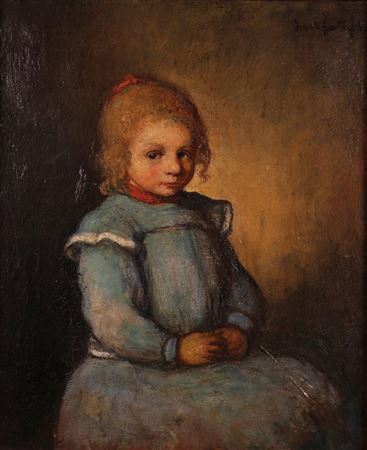 'Girl Portrait' by Jacob Smits - Auction record, sale price, and art valuation. Compare with similar artists and explore comparable artworks.