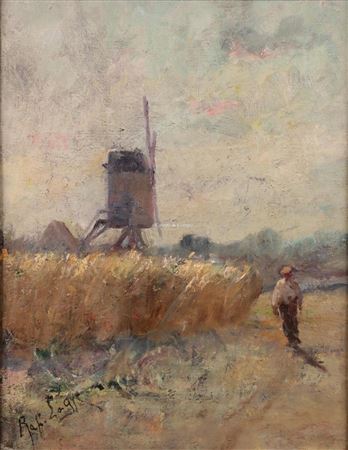 Anderlegt Mill by Raphael Lagye - Auction record, sale price, and art valuation. Compare with similar artists and explore comparable artworks.