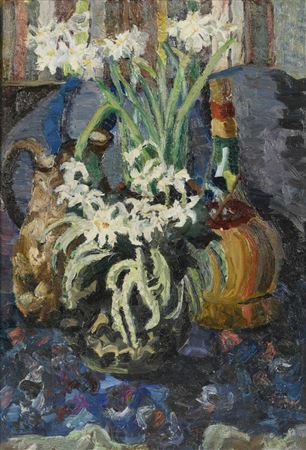 Still Life with Paper Whites