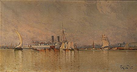 Sample artwork by Manuel Larravide (1871 - 1910), known for painting - View similar artists and auction records