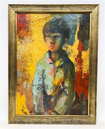 Escolar by Angel Miguel Tejera - Auction record, sale price, and art valuation. Compare with similar artists and explore comparable artworks.