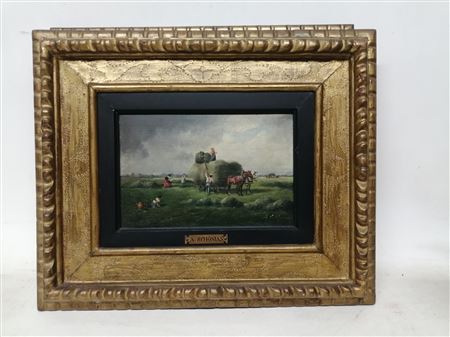 Peasants by Alfred Schonian - Auction record, sale price, and art valuation. Compare with similar artists and explore comparable artworks.