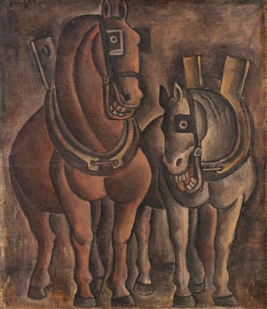 "Percherones - Dos Caballos"