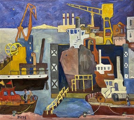 Puerto by Walter Ducos - Auction record, sale price, and art valuation. Compare with similar artists and explore comparable artworks.