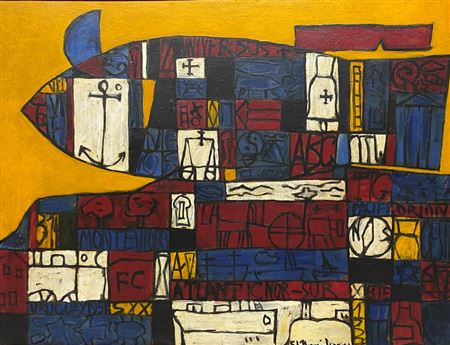 "Constructivo en colores primarios" by Horatio Torres - Auction record, sale price, and art valuation. Compare with similar artists and explore comparable artworks.