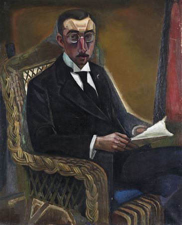 SEATED PERSON by Alfred Reth - Auction record, sale price, and art valuation. Compare with similar artists and explore comparable artworks.
