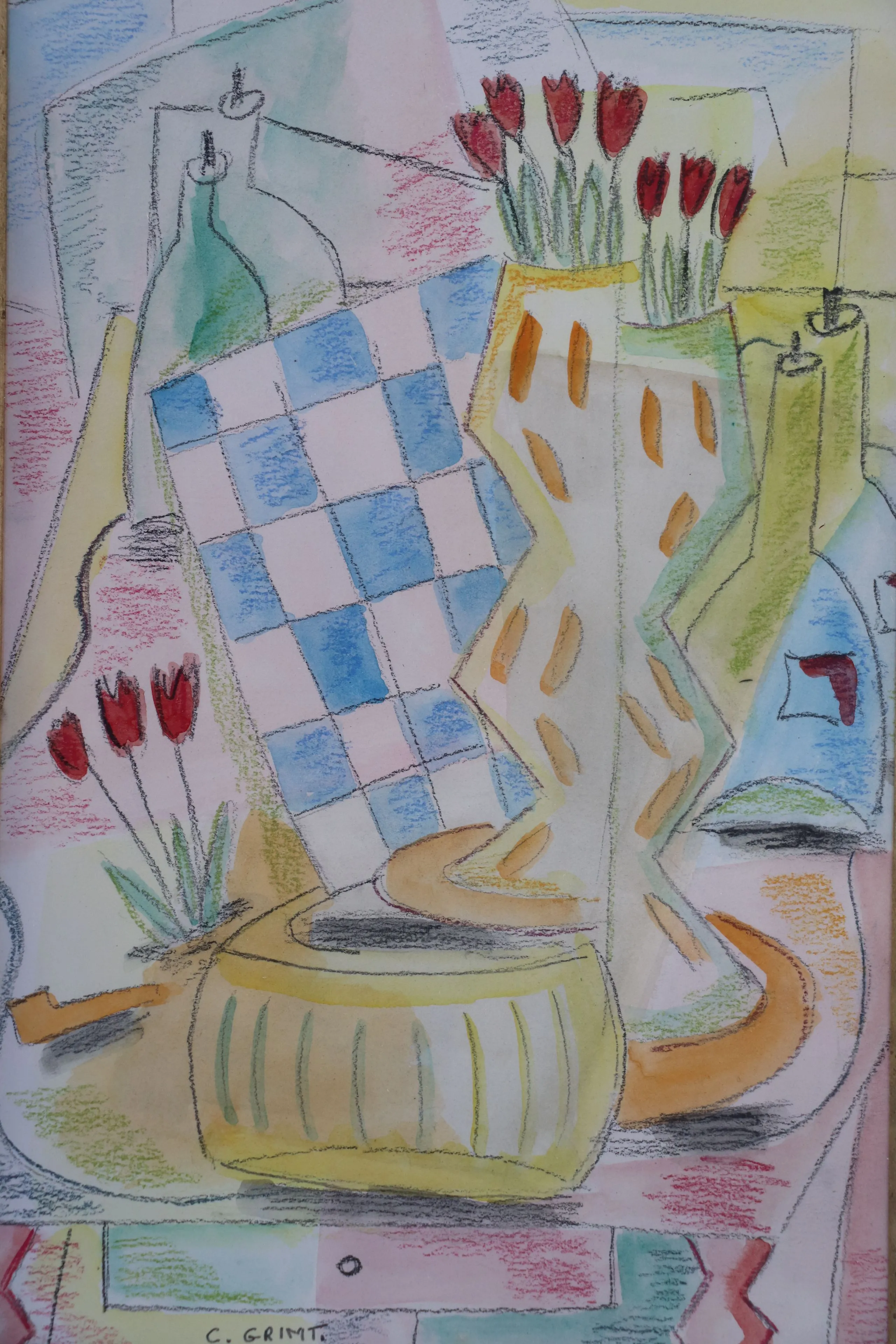 Still life by Carole Grimt - Auction record, sale price, and art valuation. Compare with similar artists and explore comparable artworks.
