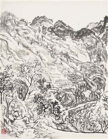 Sample artwork by Yanqing Qi (Born 1962), known for painting - View similar artists and auction records