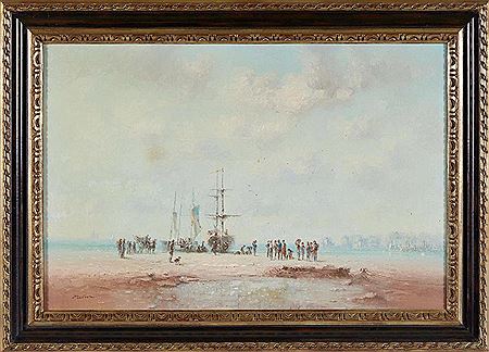 CLAM DIGGER SCENE