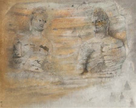 Sample artwork by Sawato Fukui (1980s), known for painting - View similar artists and auction records
