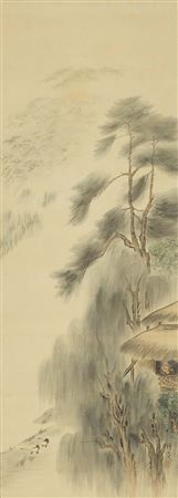 Waterside willow by Tsunetomo Morita - Auction record, sale price, and art valuation. Compare with similar artists and explore comparable artworks.