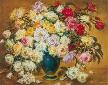 Roses by Kuniko Yoda - Auction record, sale price, and art valuation. Compare with similar artists and explore comparable artworks.