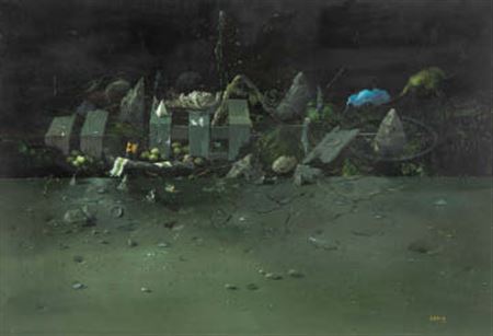 Chaos et terre by Hiroshi Asada - Auction record, sale price, and art valuation. Compare with similar artists and explore comparable artworks.