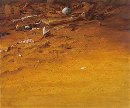 What returns to the ground
