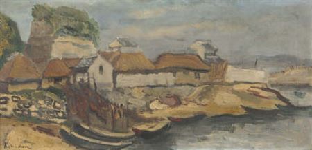 Landscape by Kakutaro Kashiwabara - Auction record, sale price, and art valuation. Compare with similar artists and explore comparable artworks.