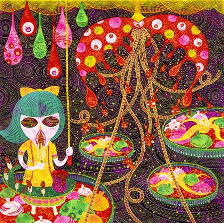 Otona ni Oyatsu-Omatsuri Bo-Banana (Snacks for adults. Festival stick banana (A)) by Natsuko Taniguchi - Auction record, sale price, and art valuation. Compare with similar artists and explore comparable artworks.