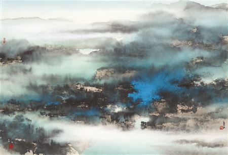 An Emerald Atmosphere by Baili He - Auction record, sale price, and art valuation. Compare with similar artists and explore comparable artworks.